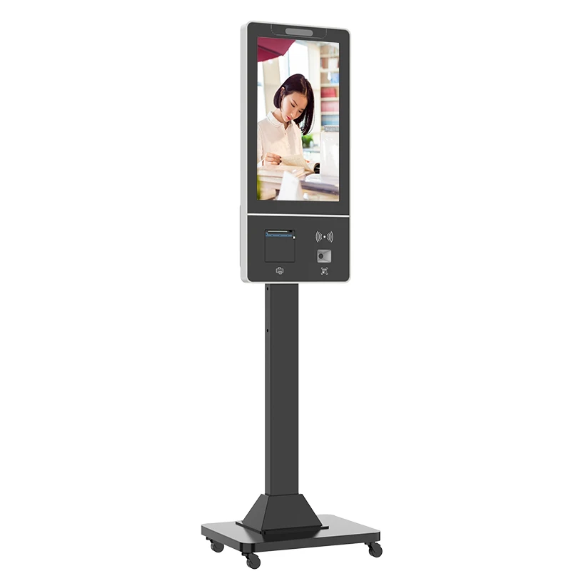 Wall hanging automated payment kiosk shenzhen self payment waterproof outdoor kiosk payment kiosk bill coin acceptor