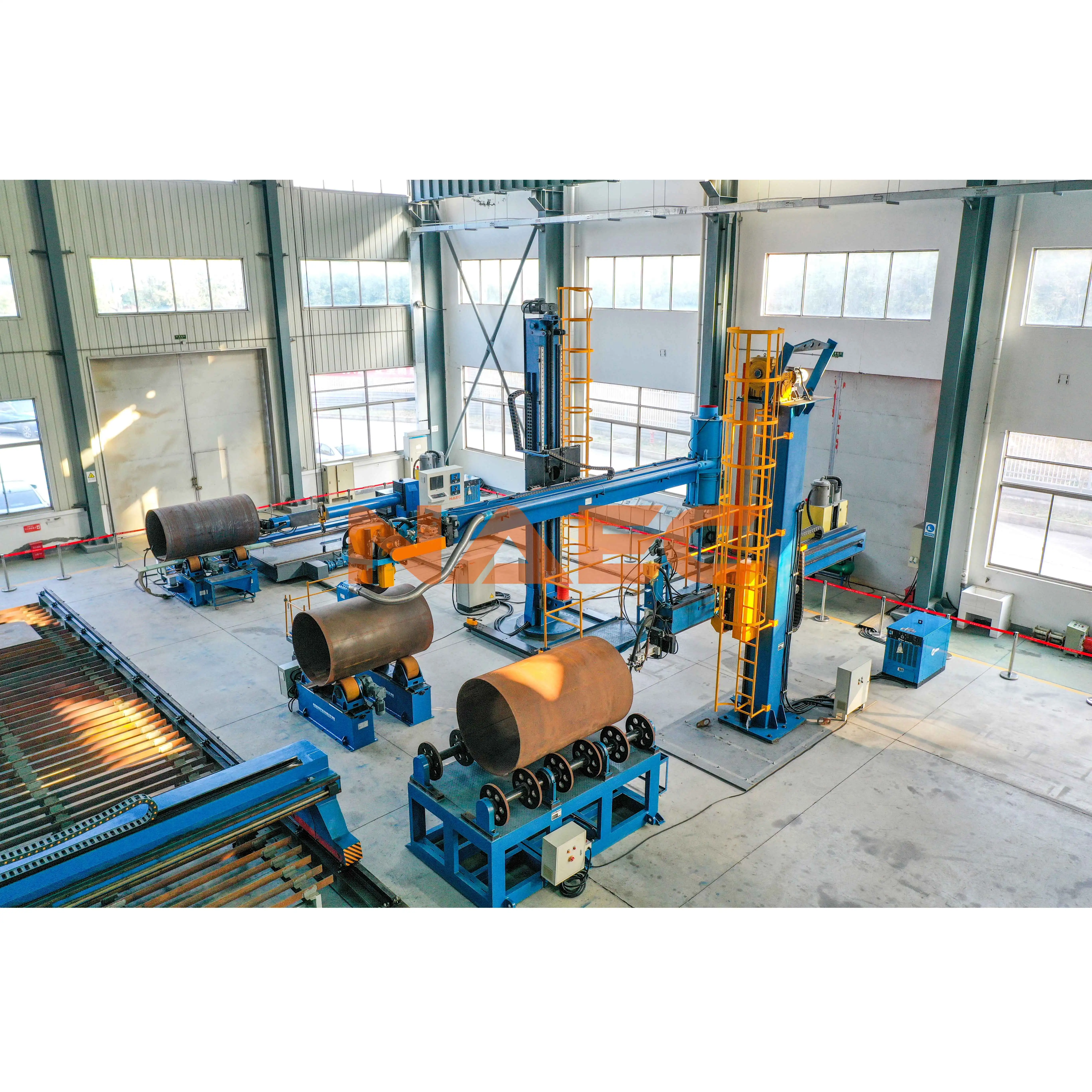 Automatic pipe tubular SAW welding machine