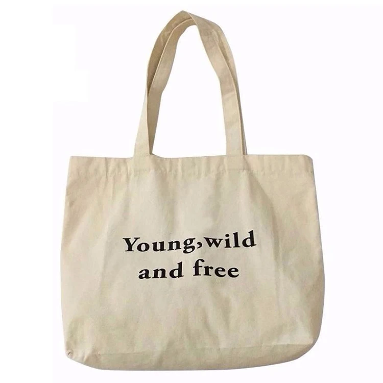 
Custom Heavy Duty Recycled Personalized Ecological Large Plain Calico Grocery Blank Organic Cotton Canvas Tote Bag For Women 