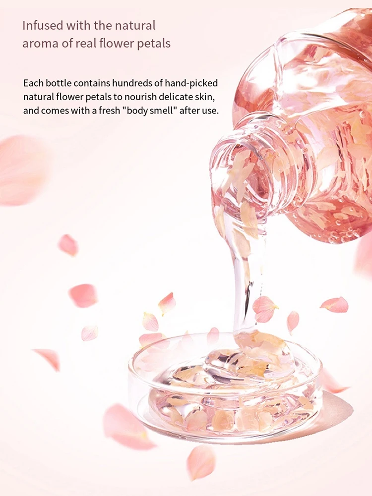 SKIH Hot Sale Body Wash Cleanse Moisturizing Fragrance Shower Gel Deeply Nourishing 750ml Adults Body Wash Shower Gel