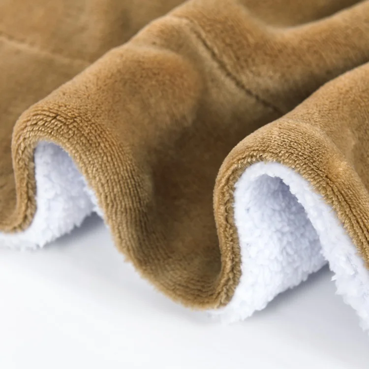 China Supplier Double Layer Sherpa Mink Baby Blanket Luxury Soft Throw Mink Sherpa Fleece Blanket