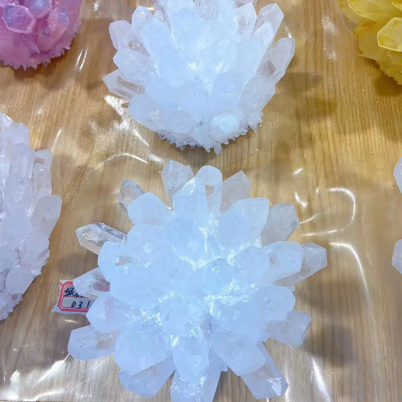 Wholesale Natural clear Quartz Cluster Chakra Healing Stones Crystals Crafts Gift for Sale Direct From Manufacture