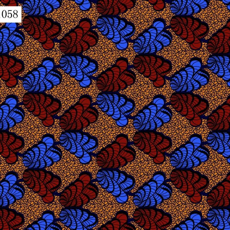 IBN Wholesale container price 100% cotton india blue african wax prints fabric