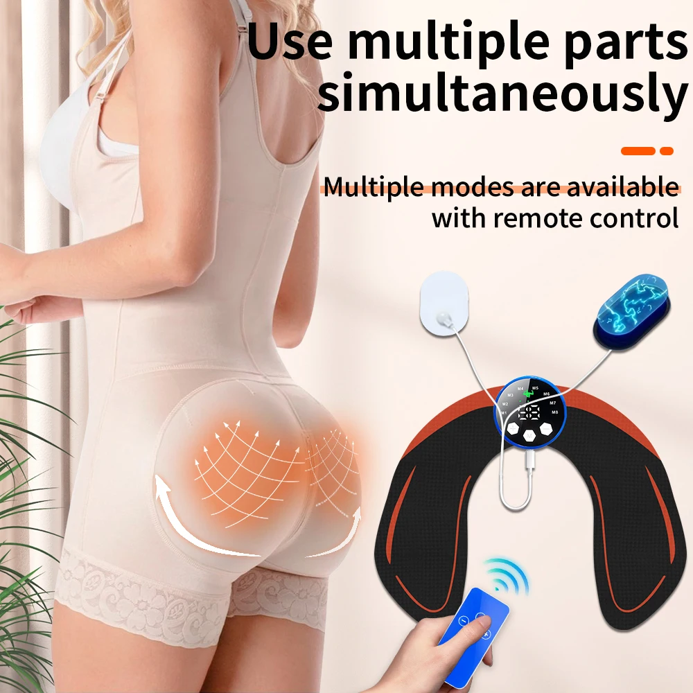 Stimulator Electrical Abs Fitness Profesional Muscle Vibrating Sticker Ems Custom Body Suit Hip Trainer for Women