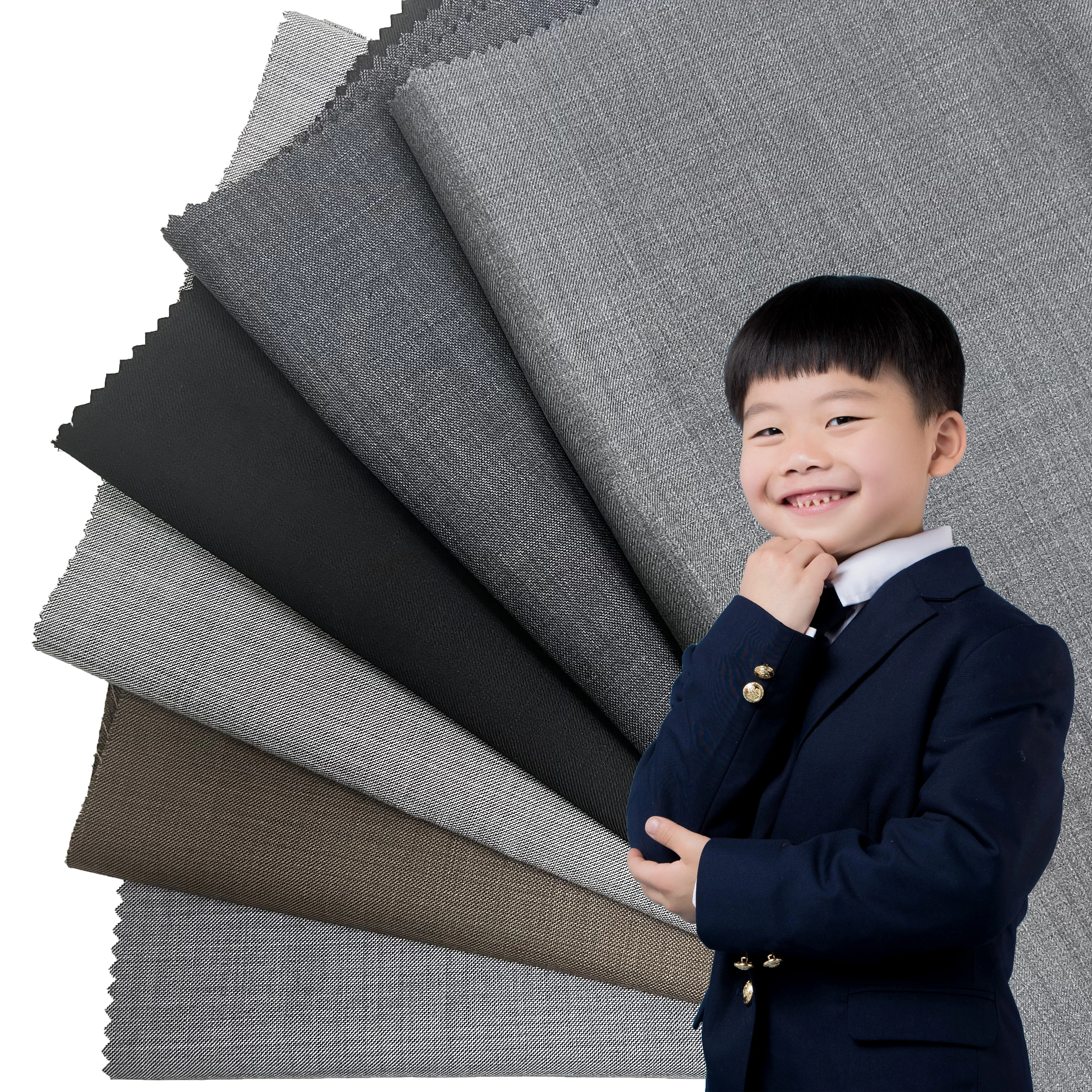 M5145# Stock suit fabrics wool super fine For classical men clothes suits pants jackets blazer overcoats