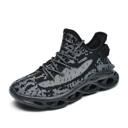 Moyo Size 46 No-slip Male Lace Up Men Shoes Yeezy  Walking Shoes  Men sports Sneakers Shoes