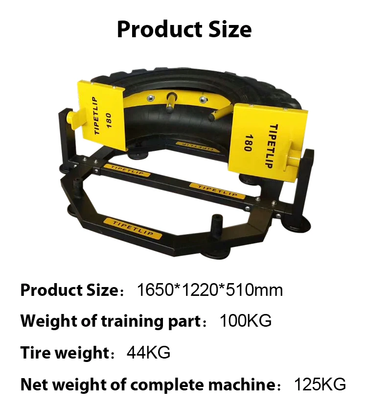 Large Half-month commercial workout fitness machine 180 tire turn gym equipment training tires