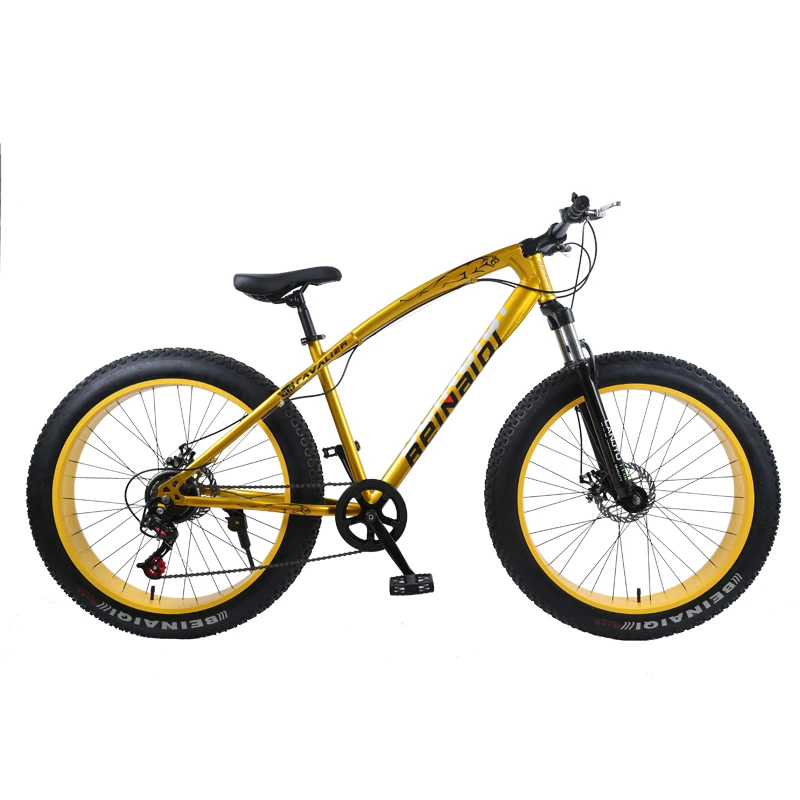 High quality China Fat tire bike Snow bicycle for man MTB bike mountain for beach with factory price
