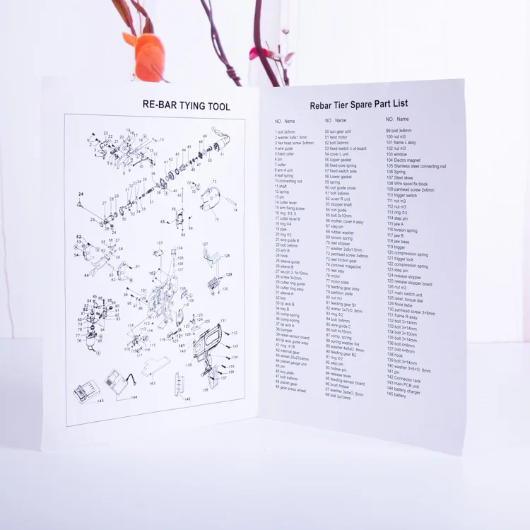 Wholesale customized high quality color brochures product manuals