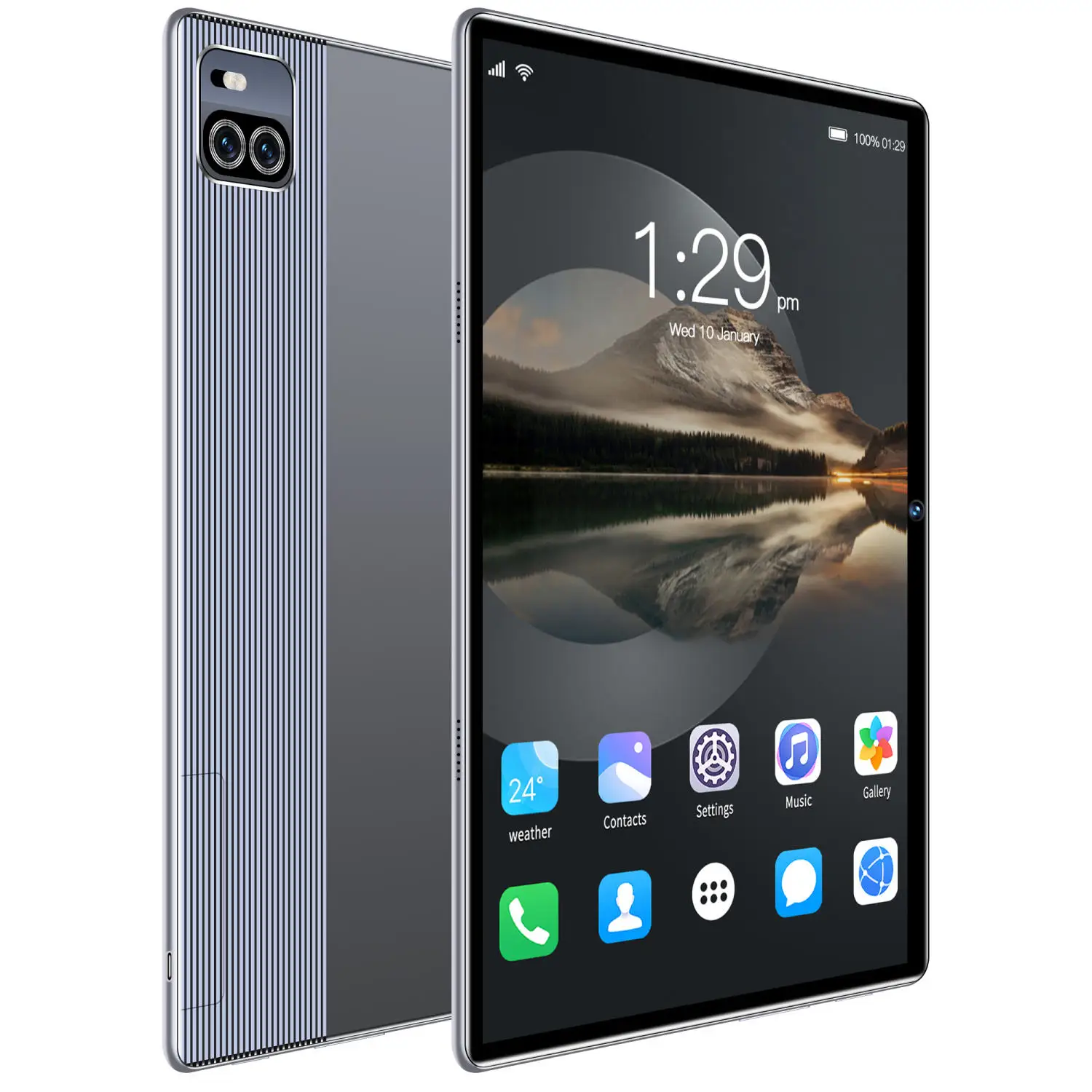 Хит продаж, планшетный компьютер X101, 8 ГБ + 128 ГБ, 5G, SIM, Восьмиядерный, Android 12, 10,1 дюймов, аккумулятор 8000 мАч, планшетный ПК 24 Мп + 48 МП