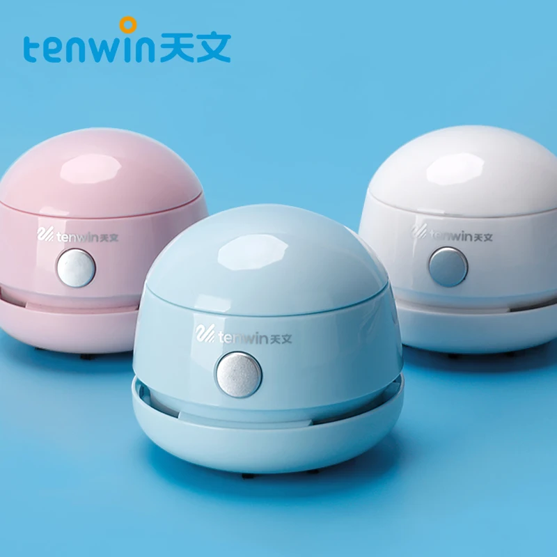 Tenwin 8052 офисные принадлежности новый пластиковый цветной высококачественный Мини Многофункциональный Настольный пылесос для рабочего
