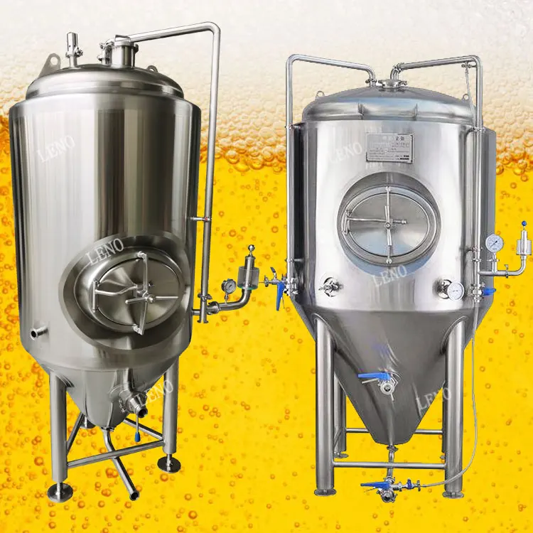 Stainless Steel 500l 1000l 2000l Heating Wine Fermenter Tank Brewery Beer Fermentation Tank