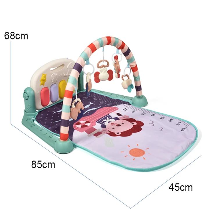 Educational Baby Play Mat Kids Carpets Music Rack Play Mat Puzzle Carpet Piano Keyboard Infant Playmat Gym
