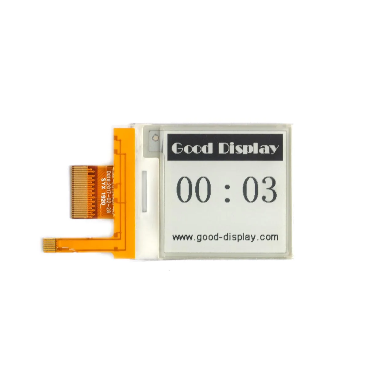 Backlit Front light 1.54 inch e-paper display partial refresh, GDEH0154D67-FL
