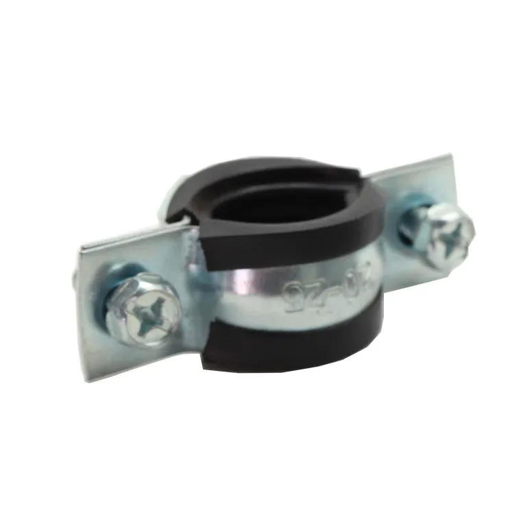 Hot sales heavy duty rubber lined galvanized clamp metal hose clamp