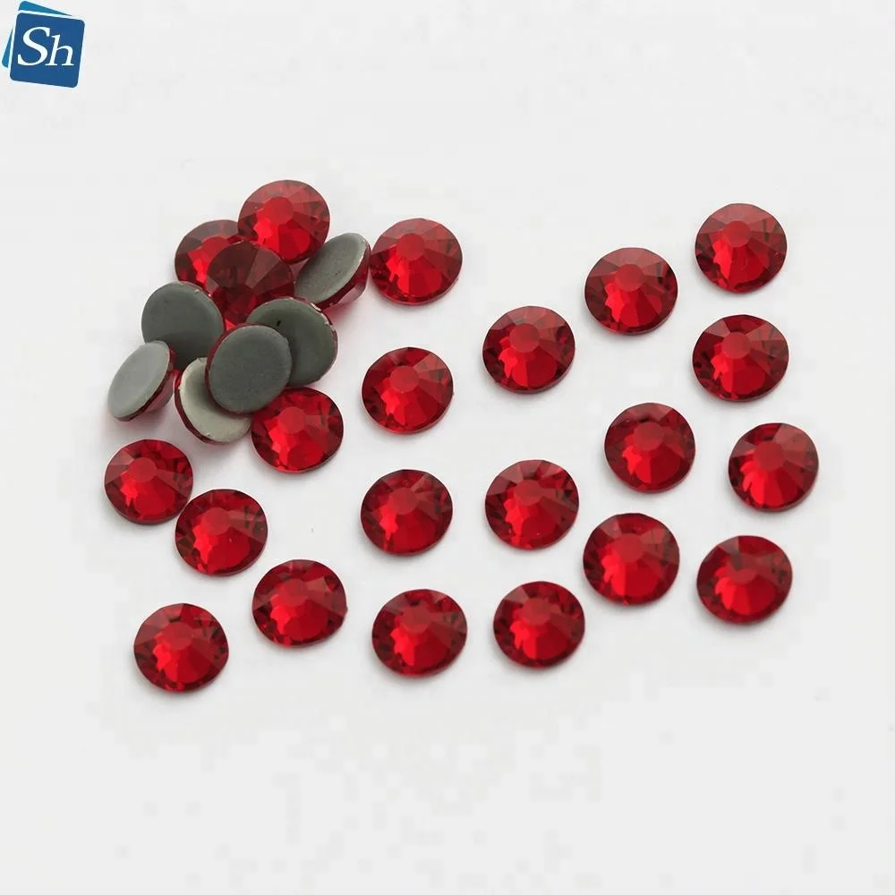 Factory Wholesale Over 50Colors German Intensive Glue Hotfix Stone  Hot Fix Rhinestones For Wedding Dress