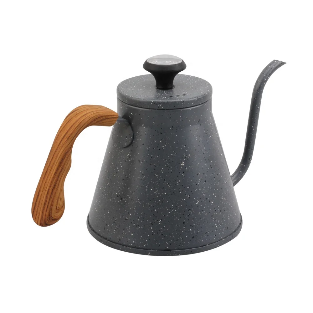 40oz/1.2L Coffee Kettle with Optimal Spout and Built-In Thermometer Pour Over Kettle