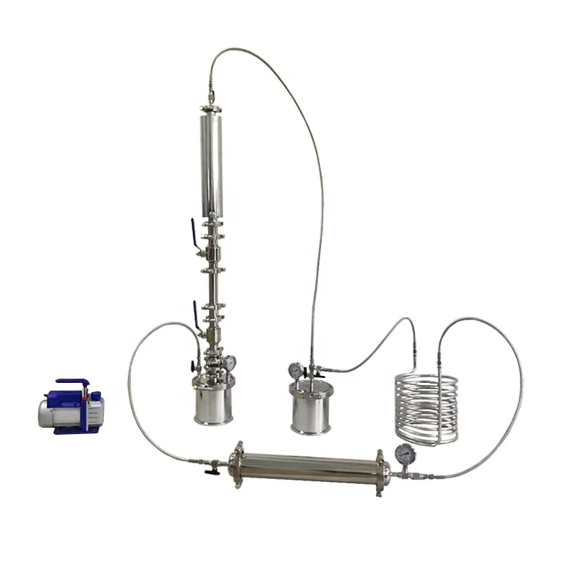 Mini Top Fill 135g Closed Loop Extractor with CRC Column