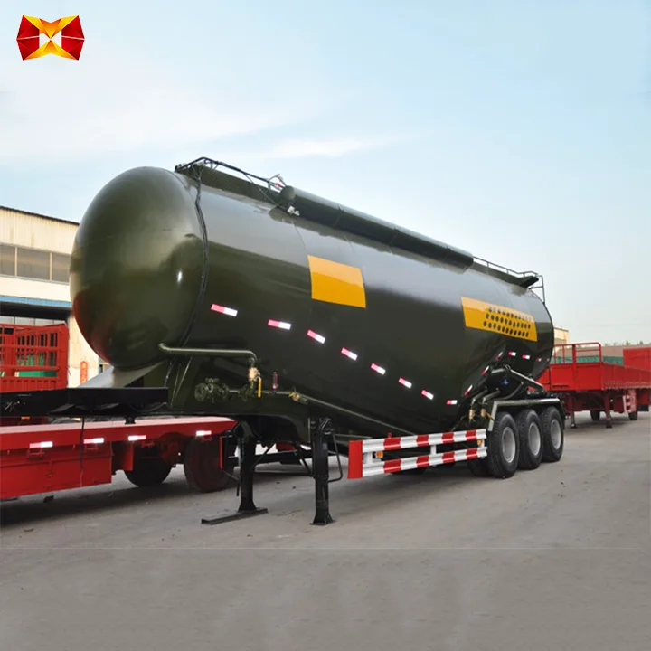 good bulk cement 40 50 cbm trailers granules horizontal safety inspection powder tanker