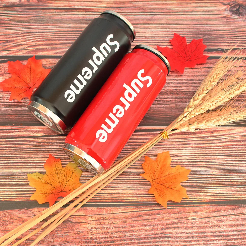 HDT 450oz Creative vacuum flask cans fashion cola mug termo cafe termo  stainless steel tumbler