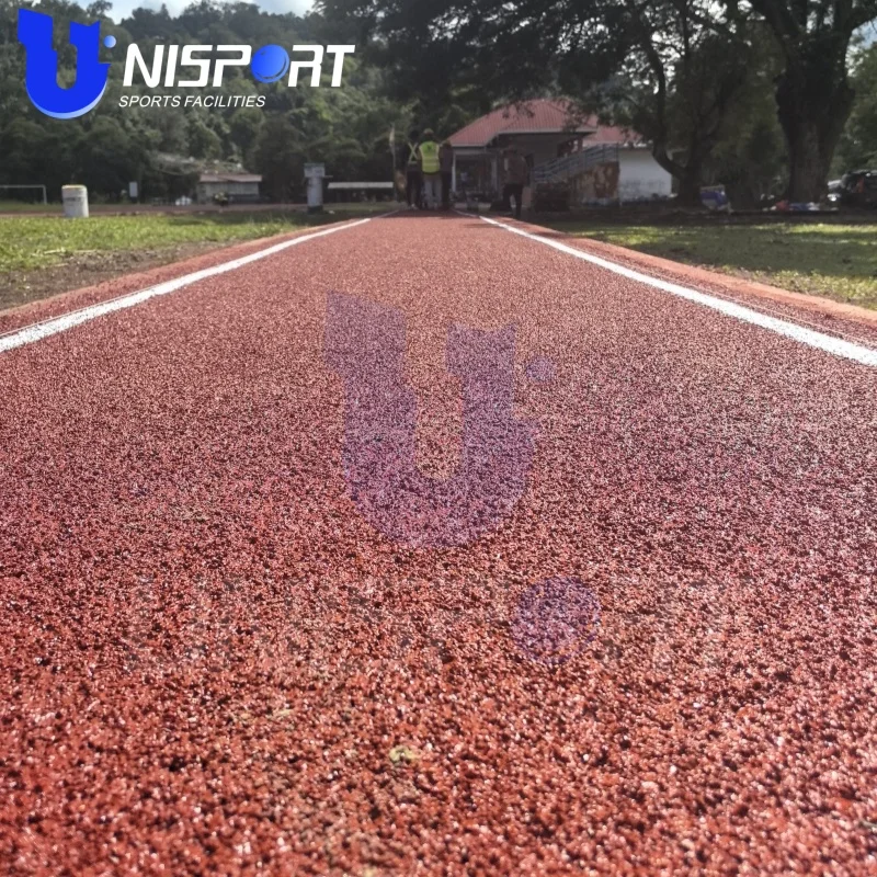 UNI Athletic Track Flooring Material - Perfect for Running Tracks, Resurfacing & New Installations