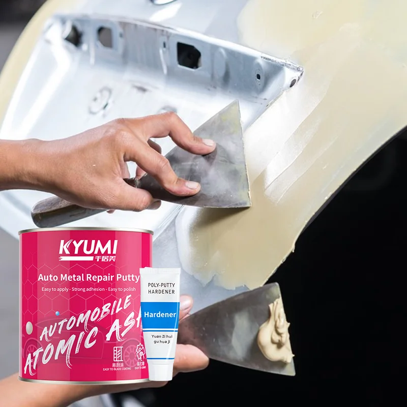 KYUMI Good repairing performance easy operate metal putty for car