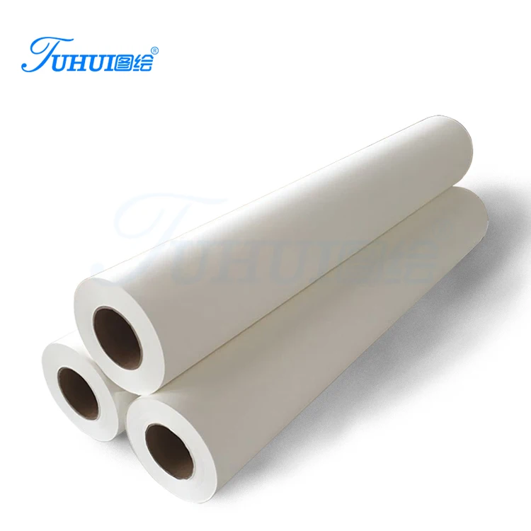 Hot Sale 70g / 90g/ 100g Sublimation Thermal Paper Rolls For Cotton / Digital Sublimation Heat Transfer Paper