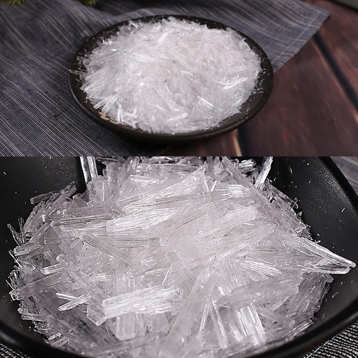 Food Additives Menthol Crystals Grade 1kg Price 99.5%min CAS 89-78-1