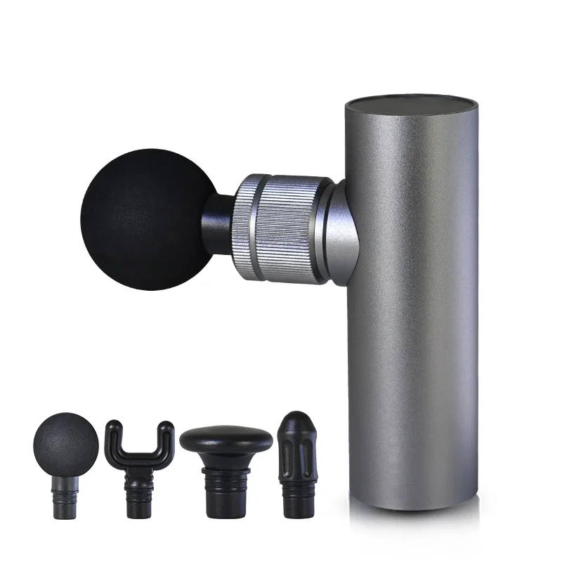 Dropshiping Best Cordless Handle Sports Electric Booster Percussion Deep Tissue Vibration Body Muscle Mini Massage Gun