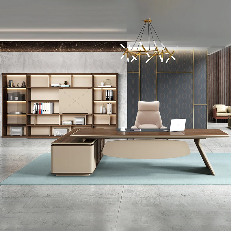 Commercial furniture high end  mfc board single manager office desk