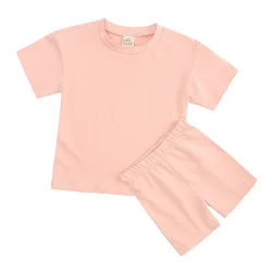 wholesale two piece Parent-Child kids tales clothes set cotton short sleeve Girls and Mom clothing sets summer 2022