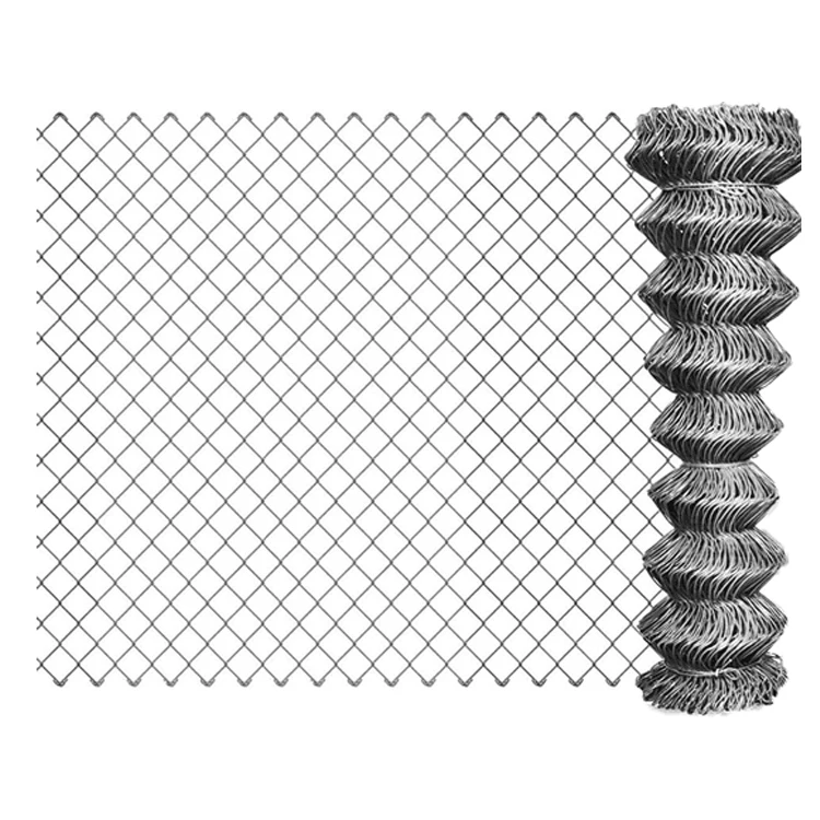 Cheap 6ft Chain Link Residential Fencing Wire Chain Link Fence Roll Per Square Meter Price