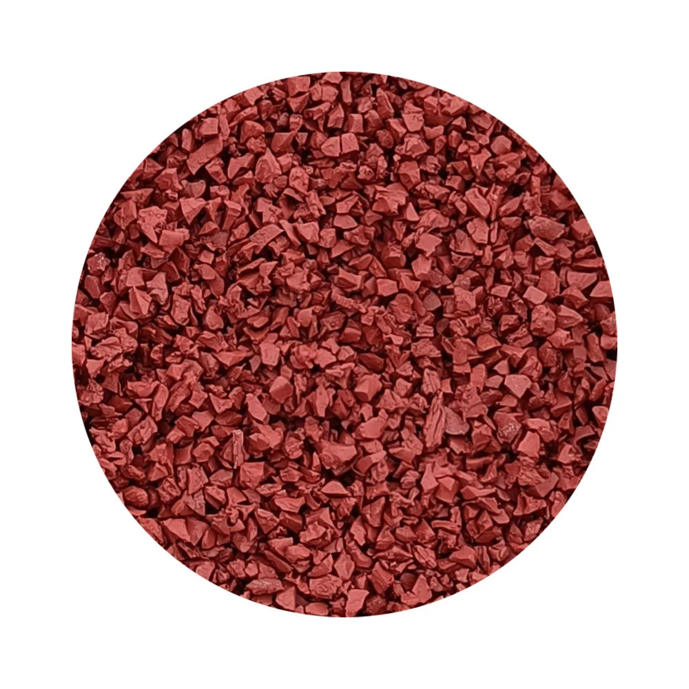 DIY Soft Asphalt Set of colored rubber granules and polyurethane binder safe and durable coating for outdoor playgrounds