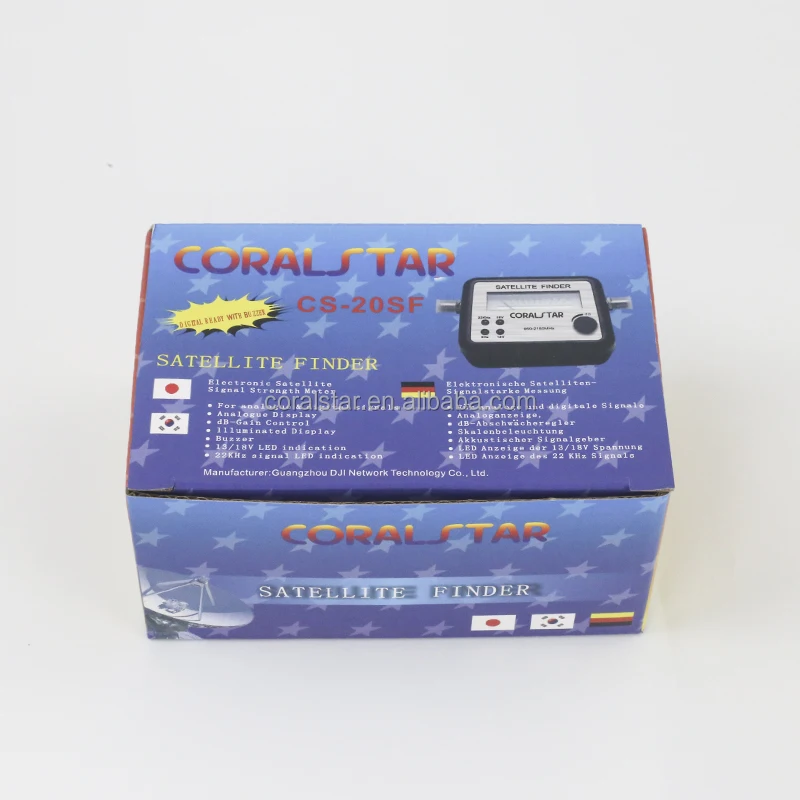 Coralstar оригинальный спутниковый Finder экран сигнала