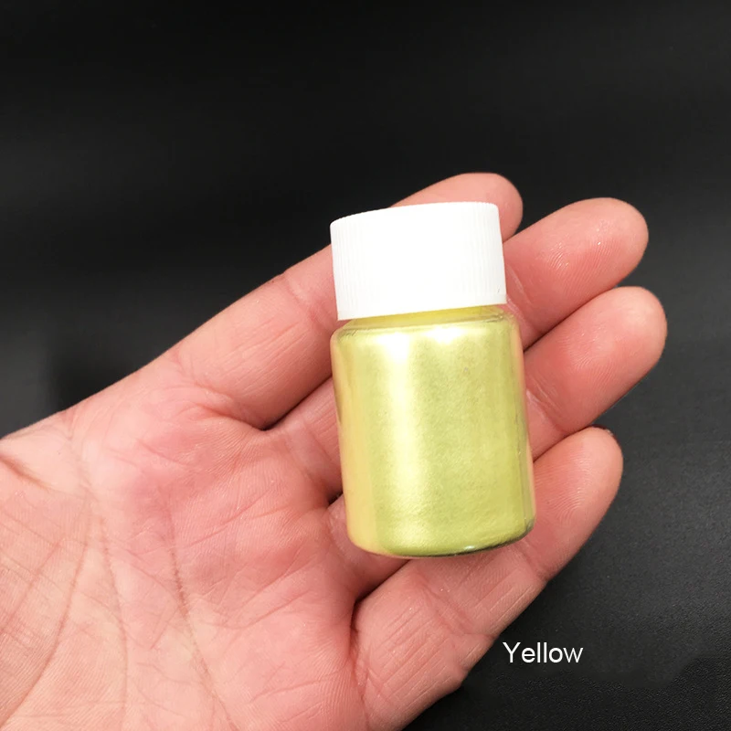 DIY Making Epoxy Resin and Resin Mica Powder Can Pearlescent Nail Pigments