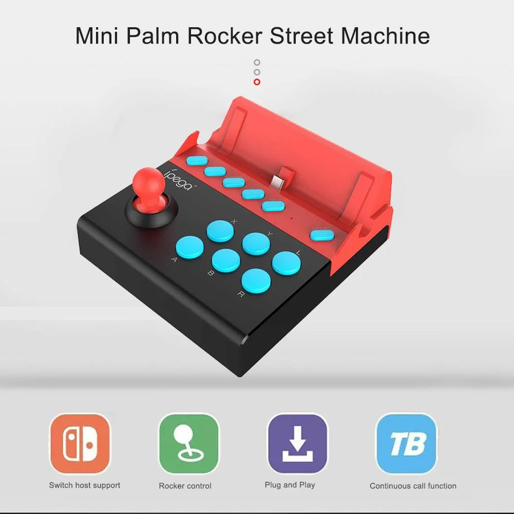 iPEGA PG-9136 Single Rocker Game Controller Arcade Joystick Gamepad USB Fighting Stick Game Console For Nintendo Switch
