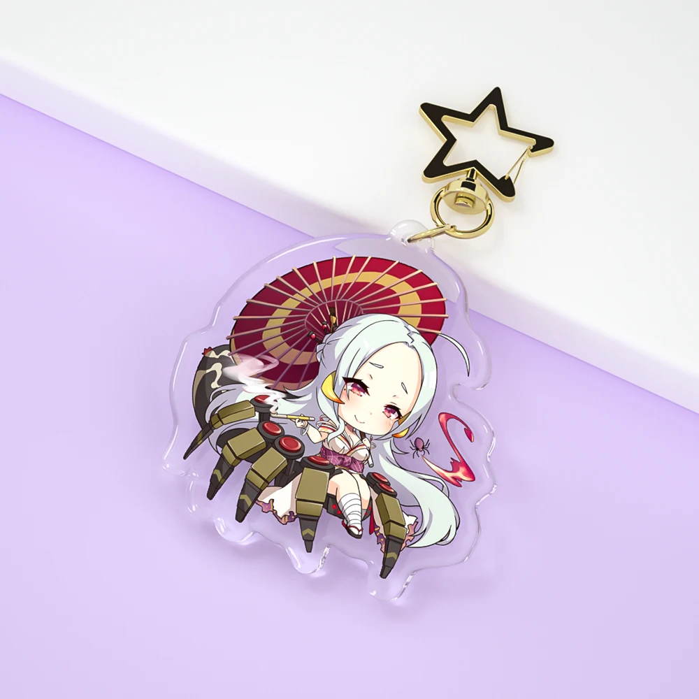 Paran 2024 Custom Printed Acrylic Keychain One Piece Anime Acrylic Charms Key Chain Wenzhou Pvc Clear Acrylic Keychain