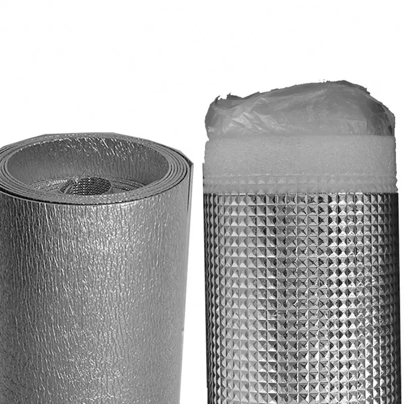 Reflective Insulation Cover Roll Customized Thermal High Density EPE Foam Aluminium Foil Heat Insulation Materials Roll
