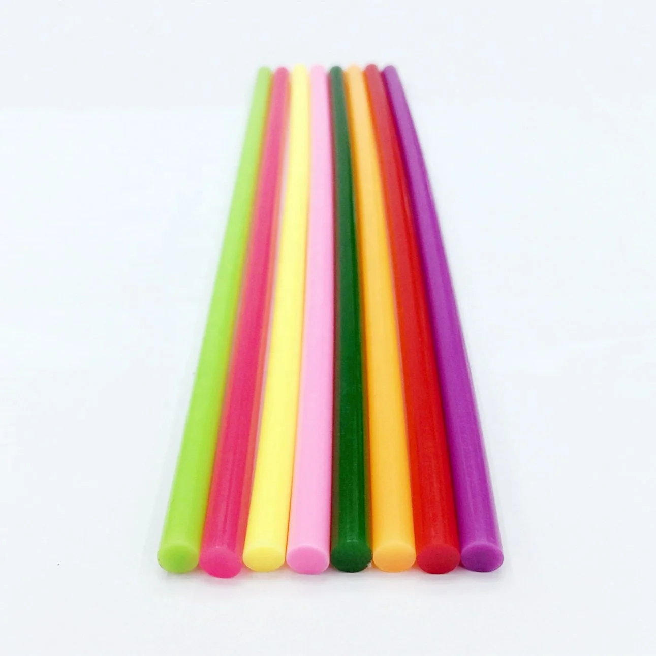 
7mm color hot melt glue stick 11mm silicone glue stick 