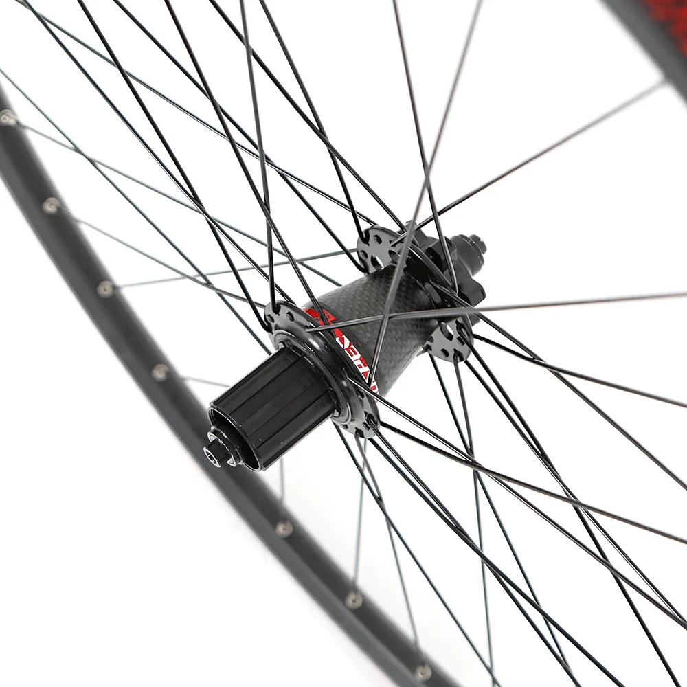 Wholesale Alu Alloy 27.5er 29er mtb bicycle wheelsets carbon hub 32 holes mountain bike wheels
