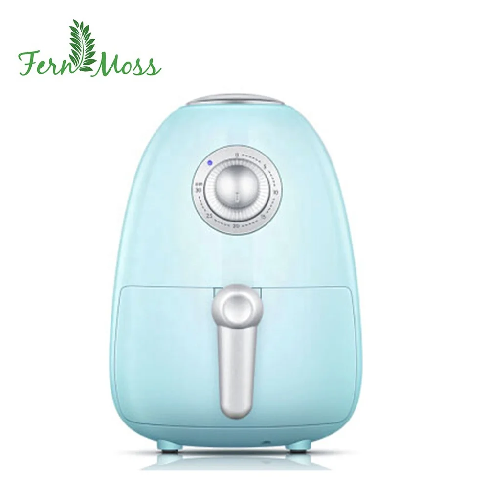 BLUE 2.0L MINI PORTABLE AIR FRYER 800W
