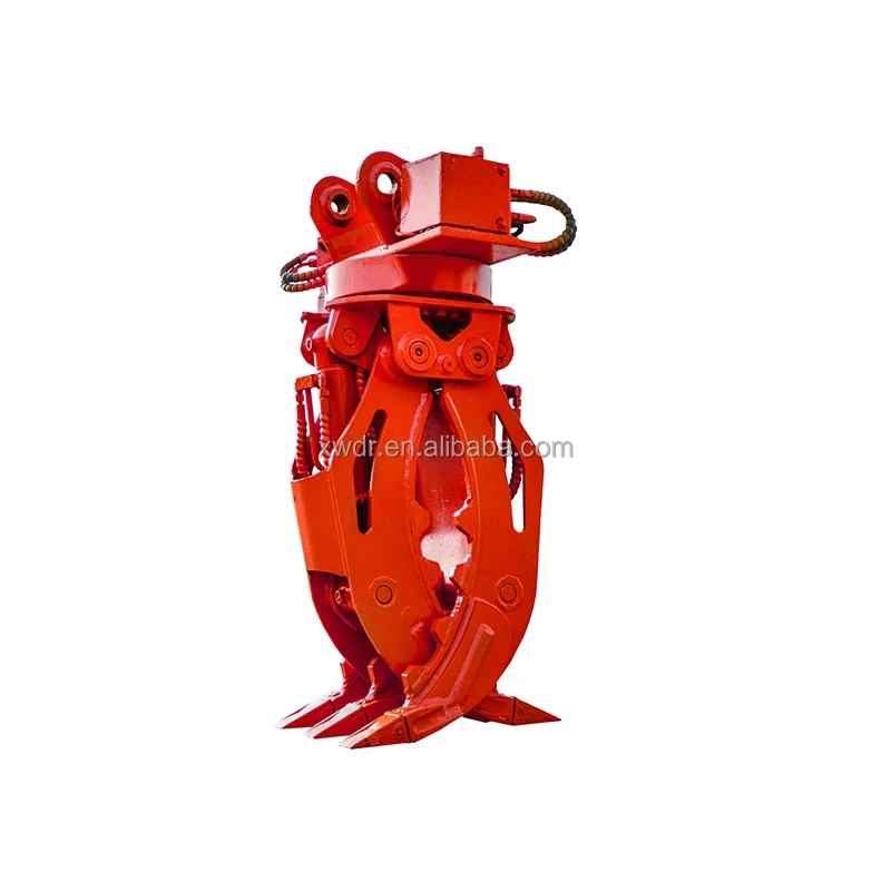 High Quality Grapple Attachment Mini Excavator Log Rotating Grapple