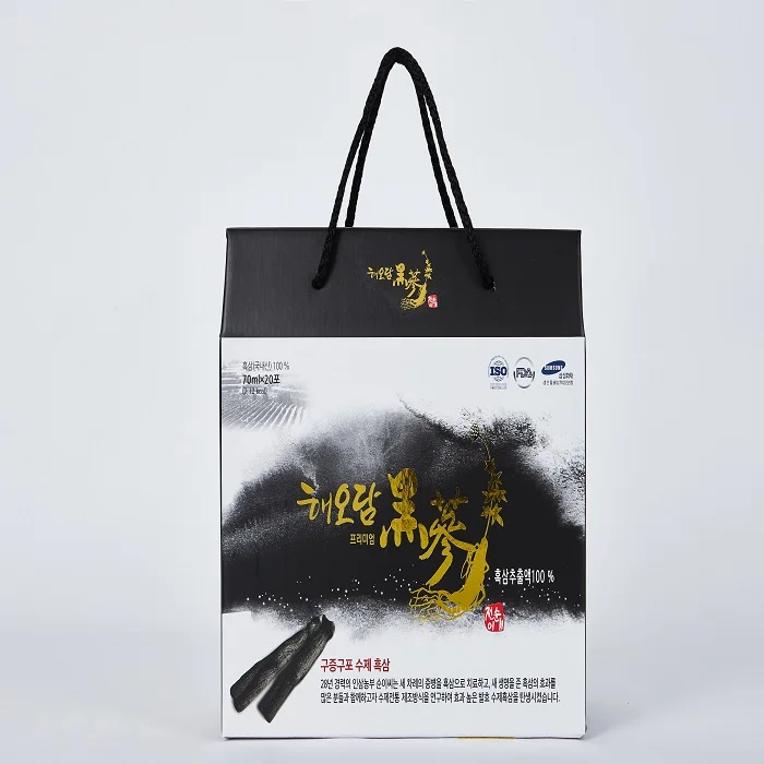 
Корейский премиум экстракт черного женьшеня для ежедневного здоровья, подарочная упаковка для борьбы с усталостью 70 мл x 20 еа 