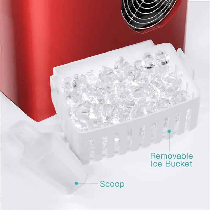 Бытовая электрическая компактная льдогенератор WAN GONG, электрическая льдогенераторная машина, автоматическая Бытовая льдогенераторная машина