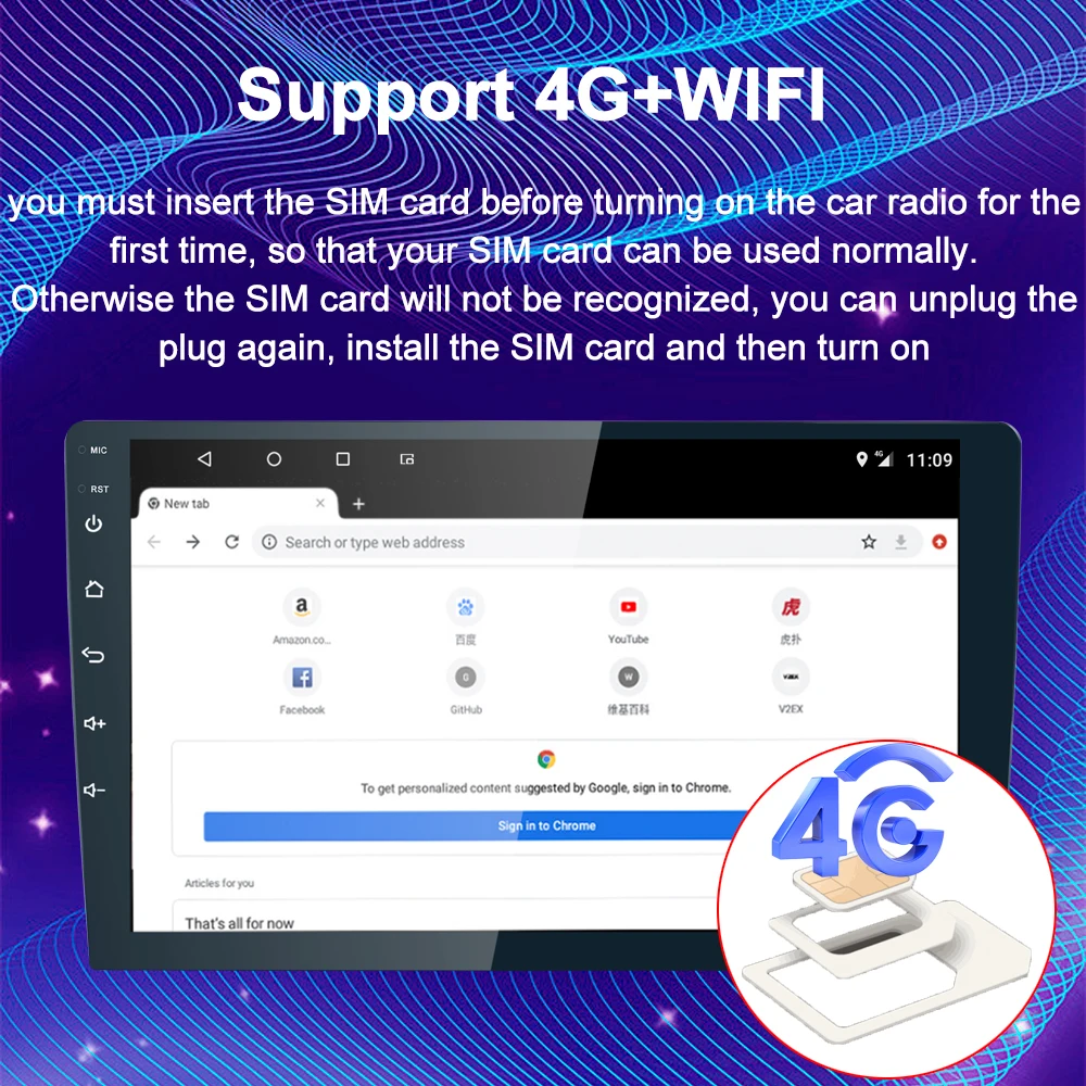 10 1 дюймов полный сенсорный экран Android 13 поддержка 4G сеть Carplay Wi-Fi 8 ядер ЦП Canbus Автомагнитола для Honda Accord 2008-2013