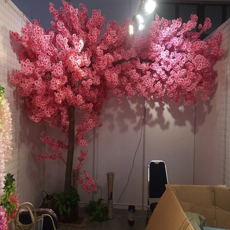 Factory Direct Wholesale Multi Headed Wedding Decoration Simulation Artificial Cherry Blossom Branches