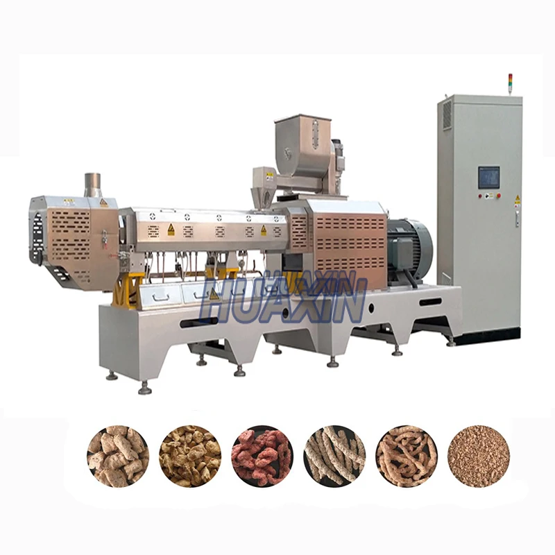 Textured Soya Protein Food Machine Soy Protein Making Machine Top Sell In 2021
