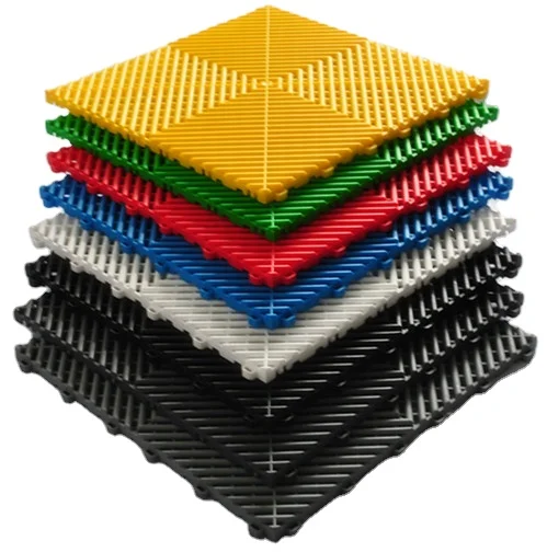 
OEM and ODM injection molding for Car wash grate floor/garage floor tiles/plastic flooring grills garage wash flooring HOTSALE 