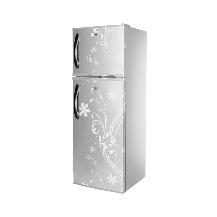 Factory directly sales 260L big size Double Door  storage refrigerators deep freezers fridge