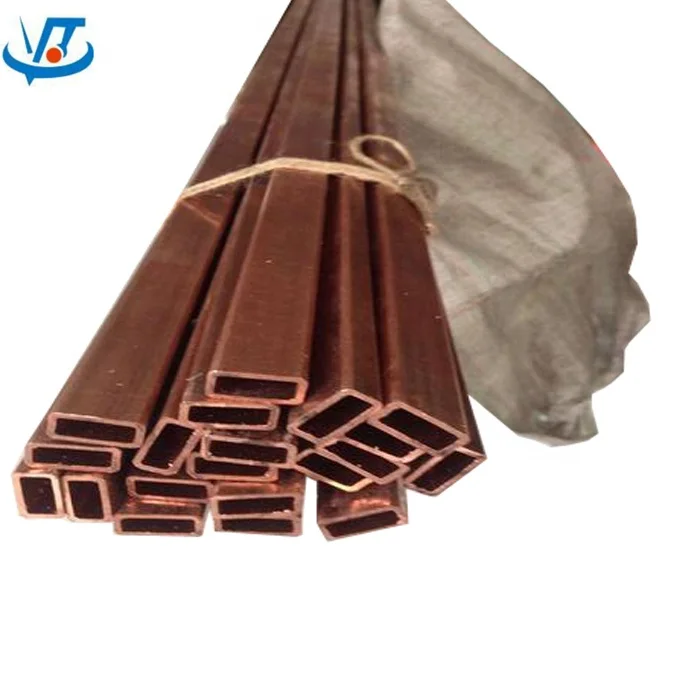 Медная прямоугольная квадратная трубка медная круглая